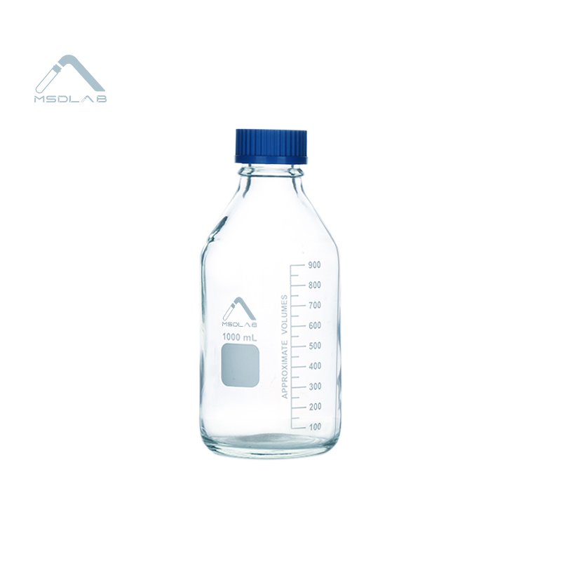 MSD-high borosilicate 3.3-GL45 blue cap reagent bottle-1000ml