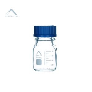 Screw-cap reagent bottle – blue cap-100ml