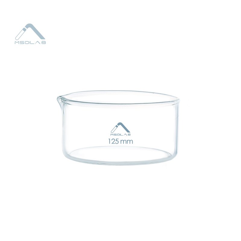 MSD-crystallizing dish-high borosilicate 3.3-125mm