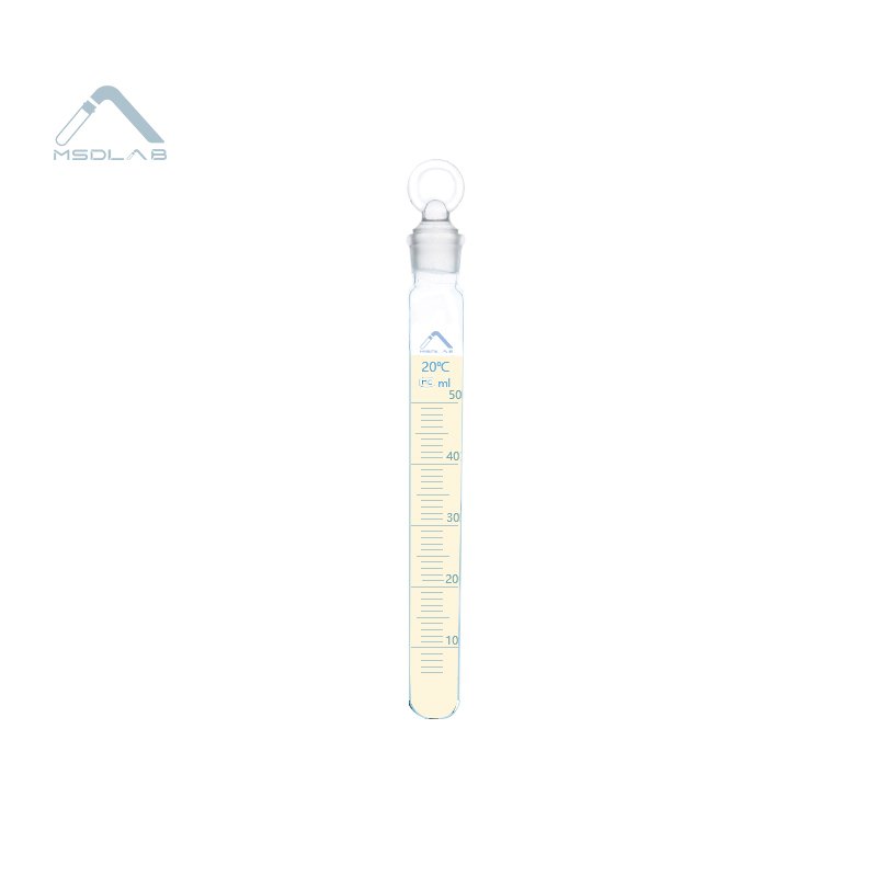 MSD-graduated test tube with stopper-high borosilicate 3.3-50ml