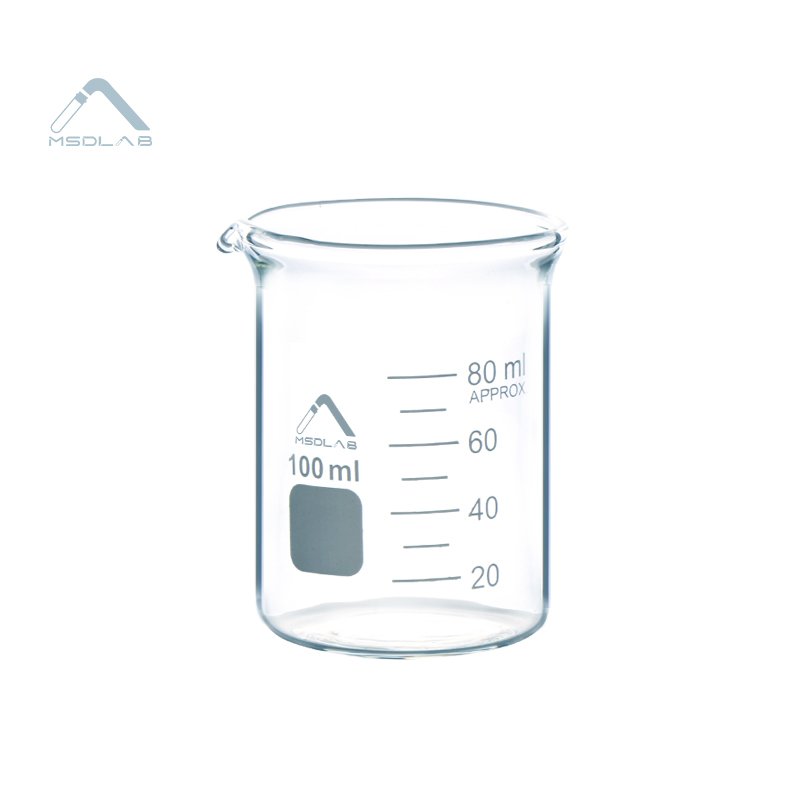 MSD Low form beaker-high borosilicate-100ml
