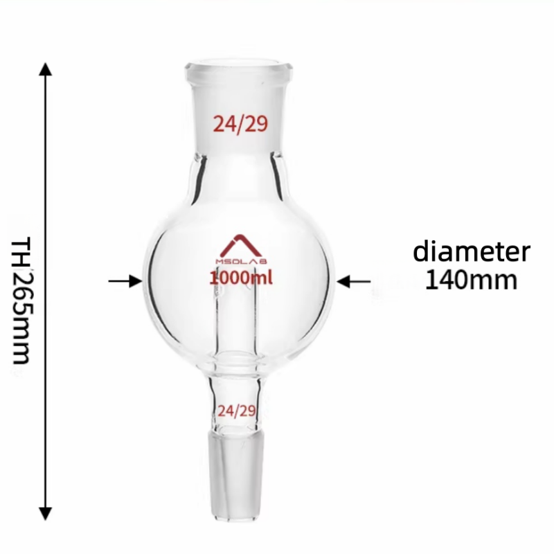 MSD Lab 1000ml Splash Head, 24/29 to 24/29 Joint