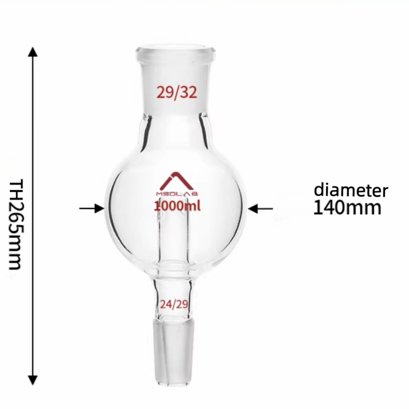 MSD Lab 1000ml Splash Head, 29/32 to 24/29 Joint