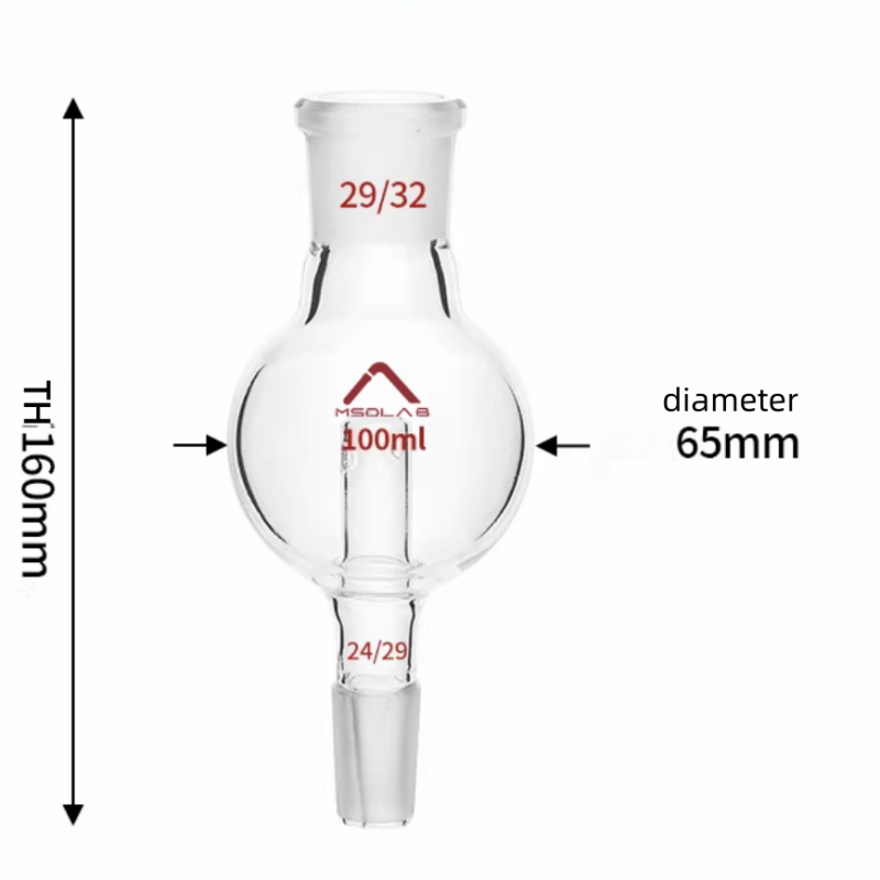MSD Lab 100ml Splash Head, 29/32 to 24/29 Joint