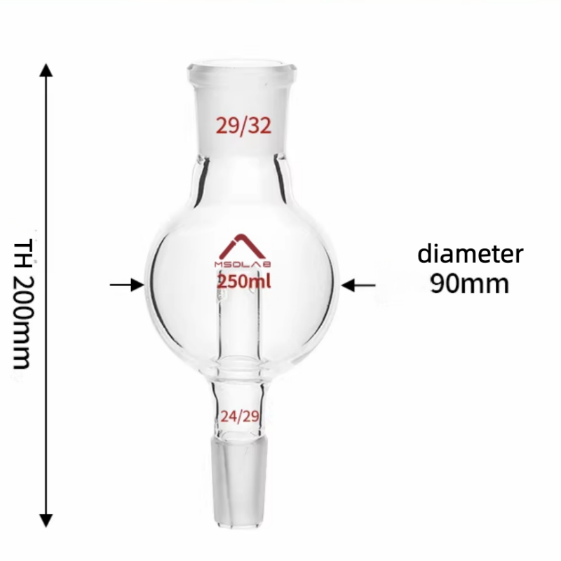 MSD Lab 250ml Splash Head, 29/32 to 24/29 Joint