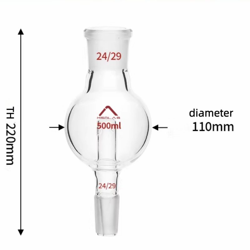 MSD Lab 500ml Splash Head, 24/29 to 24/29 Joint
