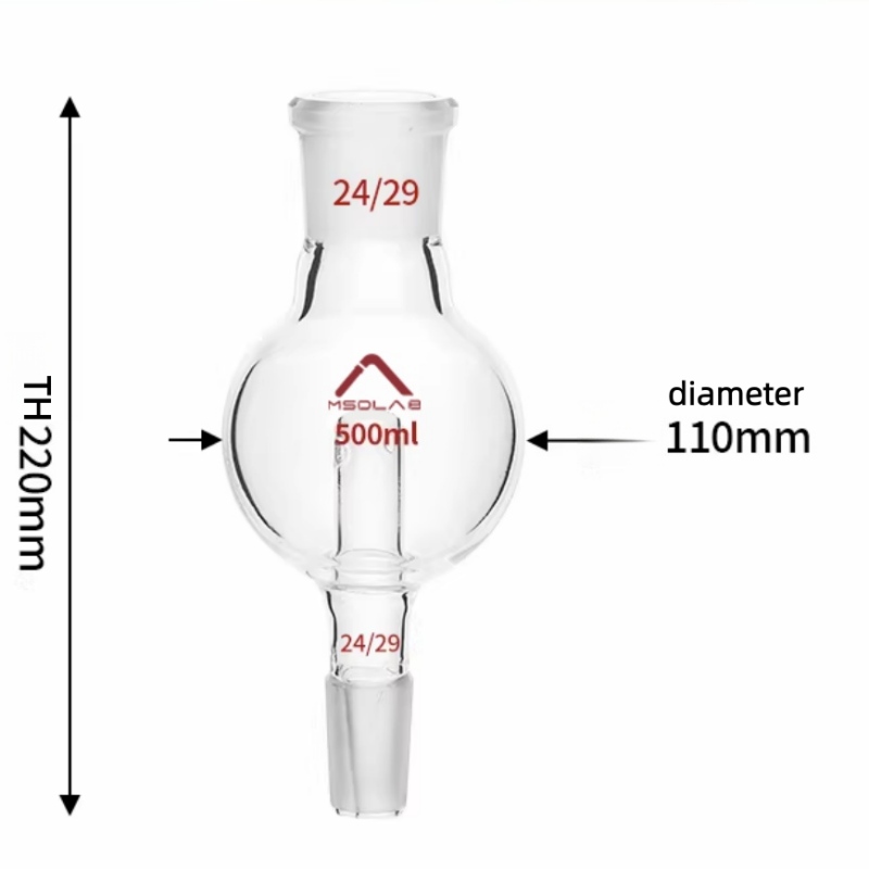 MSD Lab 500ml Splash Head, 24/29 to 24/29 Joint