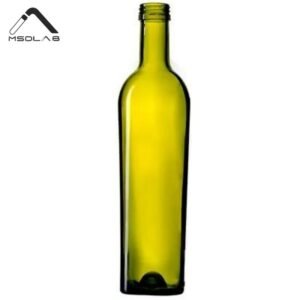 MSD Wholesale 500ml Antique Green Olive Oil Glass Bottle