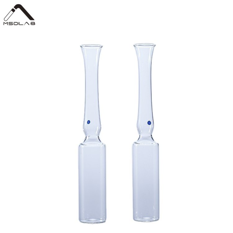 MSD ISO Standard Form C Glass Ampoules | High-Quality Borosilicate Glass Vials for Pharmaceutical & Cosmetic Use