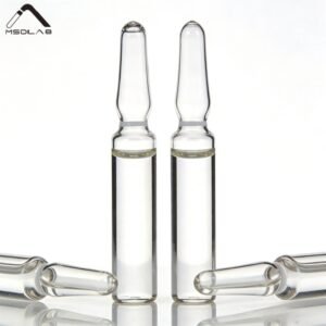 MSD ISO D Closed-Top Pharmaceutical Glass Ampoules | 1ml-30ml Borosilicate Glass