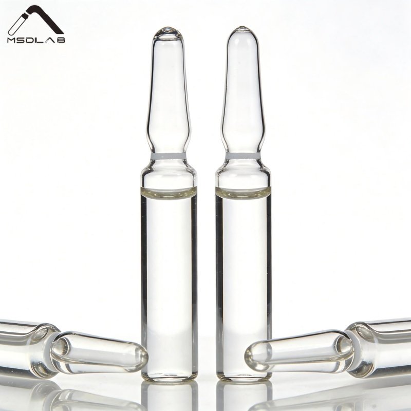 MSD ISO D Closed-Top Pharmaceutical Glass Ampoules | 1ml-30ml Borosilicate Glass