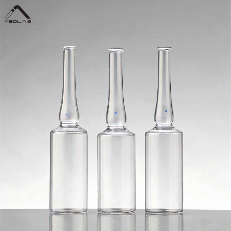 MSD Form B/C/D USP Type I Glass Ampoules (Clear & Amber)