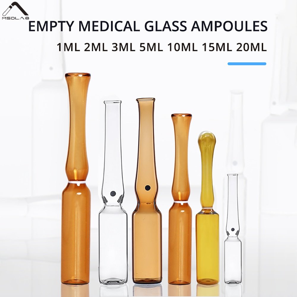 MSD Form B Glass Ampoules with One Point Cut (OPC)