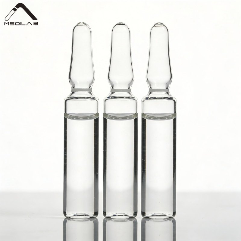 MSD Form B/C/D USP Type I Glass Ampoules (Clear & Amber)