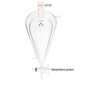 Double-layer-pear-shaped-separating-funnel-5000ml