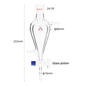 MSD Double-layer Pear-shaped Separating Funnel 60ML