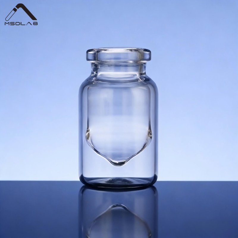 MSD High Recovery Glass Vials (Internal V-Shape/Conical Base)