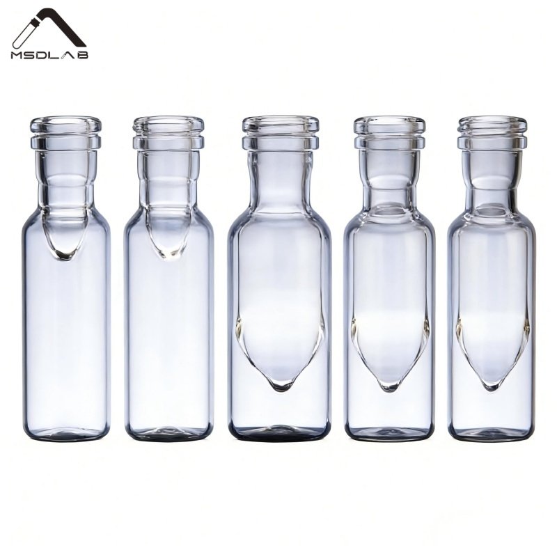 MSD High Recovery Glass Vials (Internal V-Shape/Conical Base)