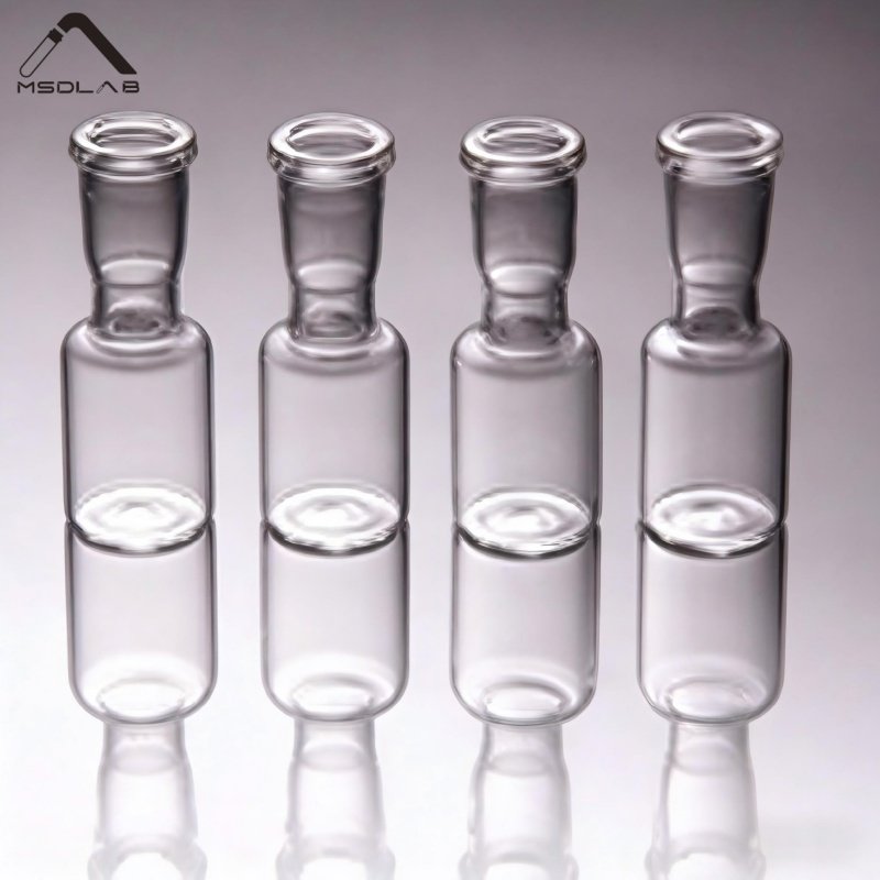 MSD High Recovery Glass Vials (Internal V-Shape/Conical Base)