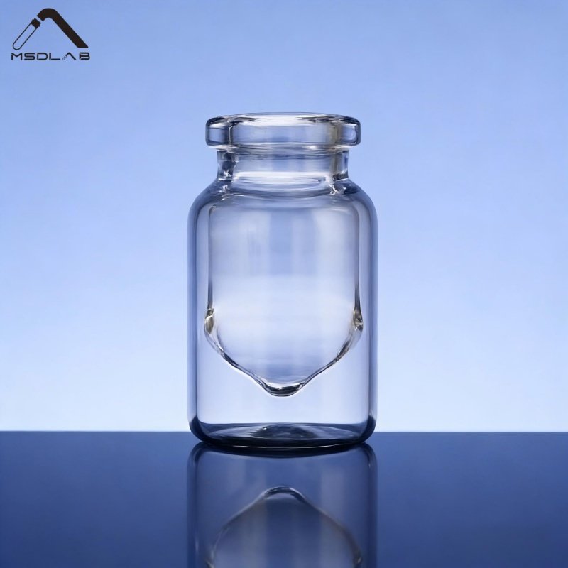 MSD High Recovery Glass Vials (Internal V-Shape/Conical Base)
