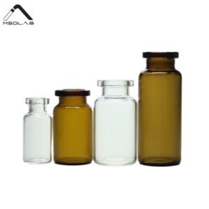 MSD Borosilicate Glass Injection Vials | Clear & Amber Pharmaceutical Vials with Flip-Off Caps