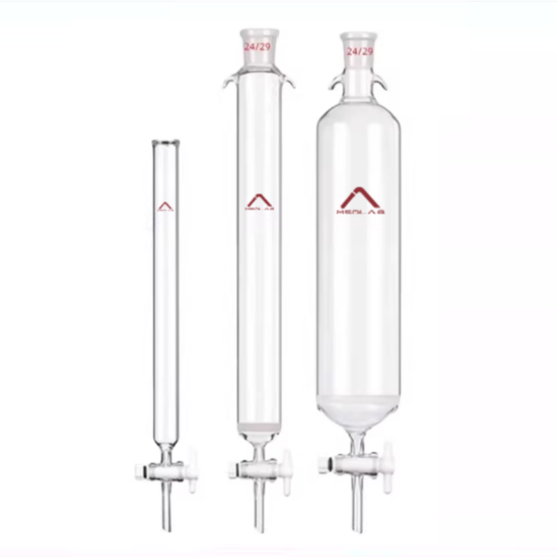 MSD Glass Chromatography Column with PTFE Stopcock and Fritted Disc – Lab Grade
