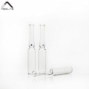 MSD ISO Standard Form C Glass Ampoules | High-Quality Borosilicate Glass Vials for Pharmaceutical & Cosmetic Use