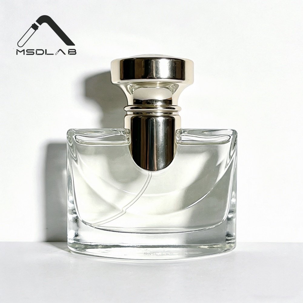 MSD 150ml Luxury Arc Glass Perfume Bottle – Premium Wide-Body