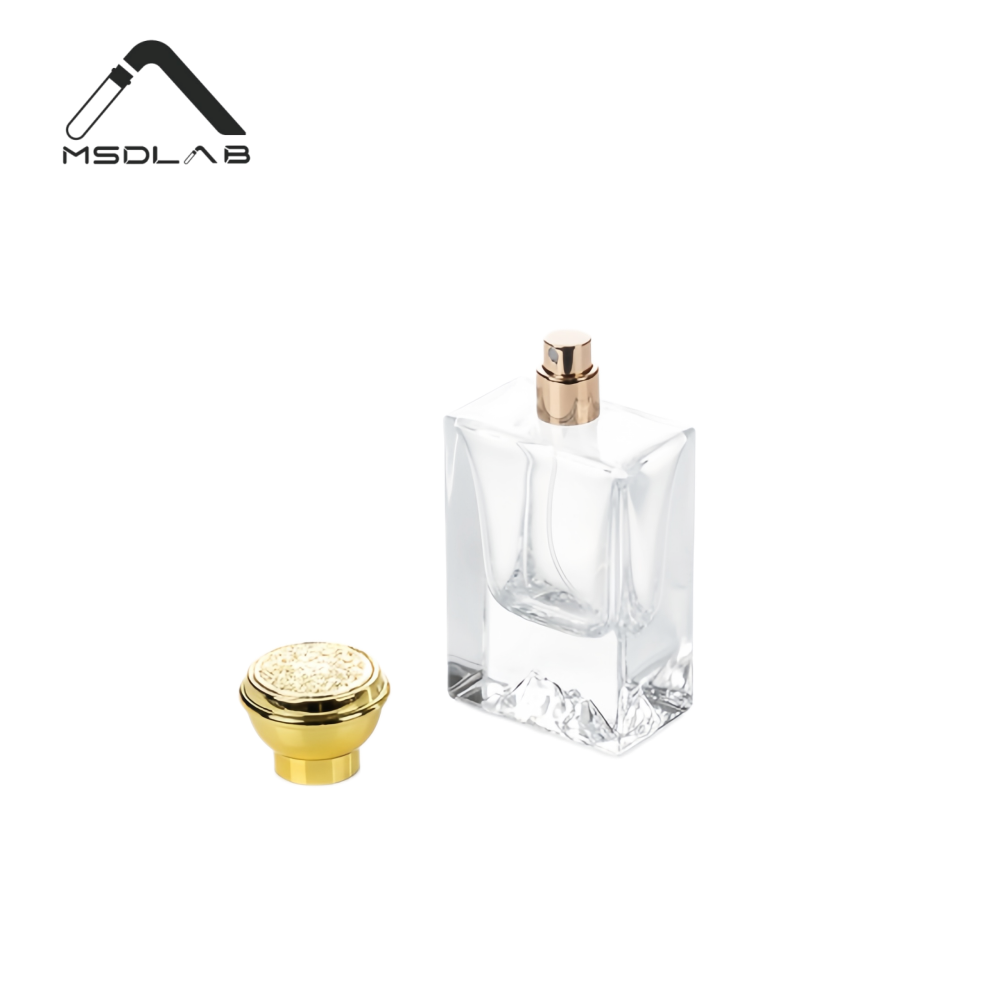 MSD 50ml Mountain Base Glass Perfume Bottle – Unique Luxury Design