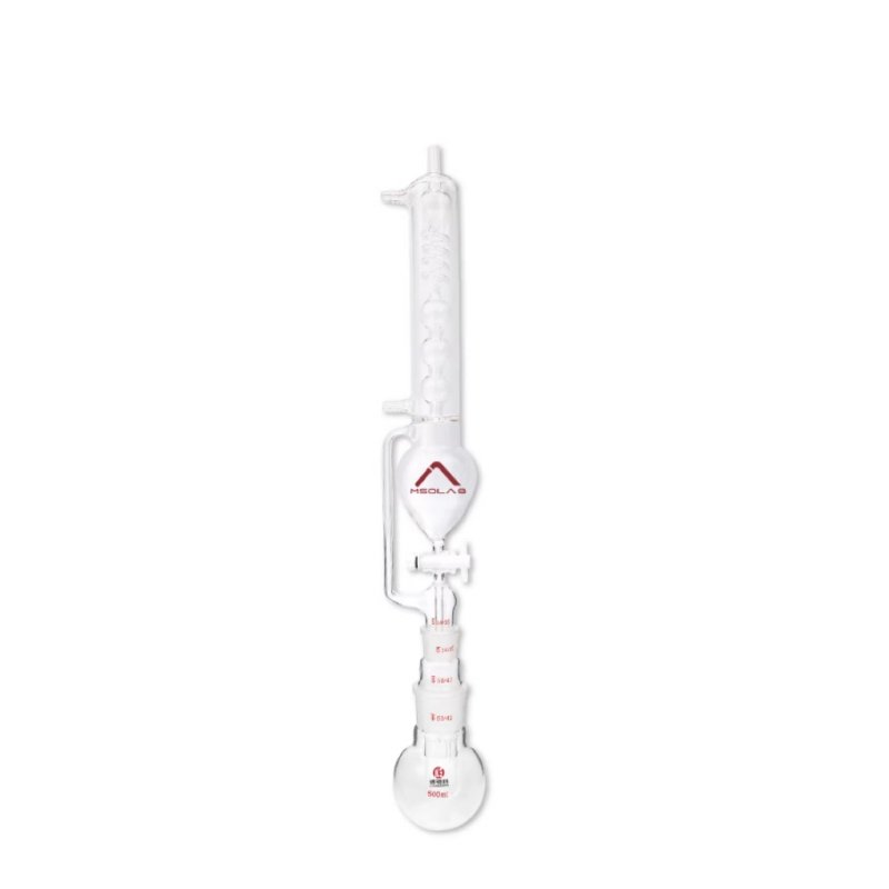 MSD Borosilicate Glass Soxhlet Fat Extractor Complete Set with Coil/Allihn Condenser