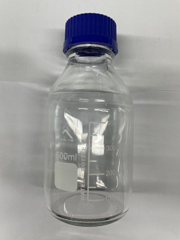 MSD Hot Popular 500ml 3.3 Borosilicate Blue Screw Cap Bottle